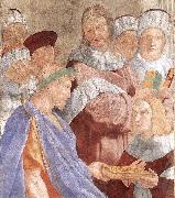 RAFFAELLO Sanzio Justinian Presenting the Pandects to Trebonianus oil painting on canvas